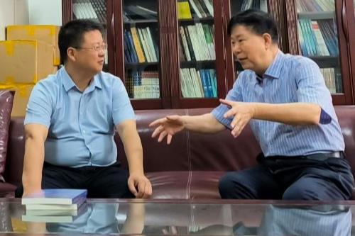 陕西省科协走访看望张锦秋、陶文铨、舒德干等院士专家