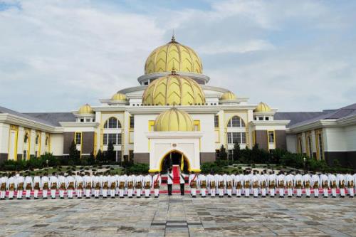 习近平出席易卜拉欣举行的欢迎仪式